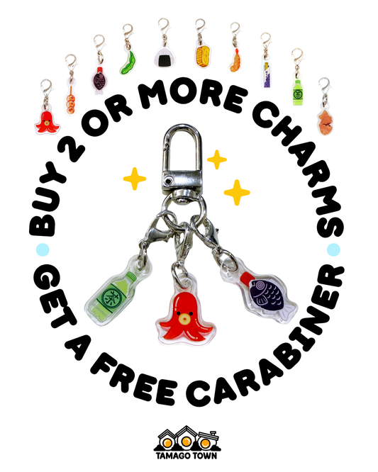 Tako Sausage Mini Charm