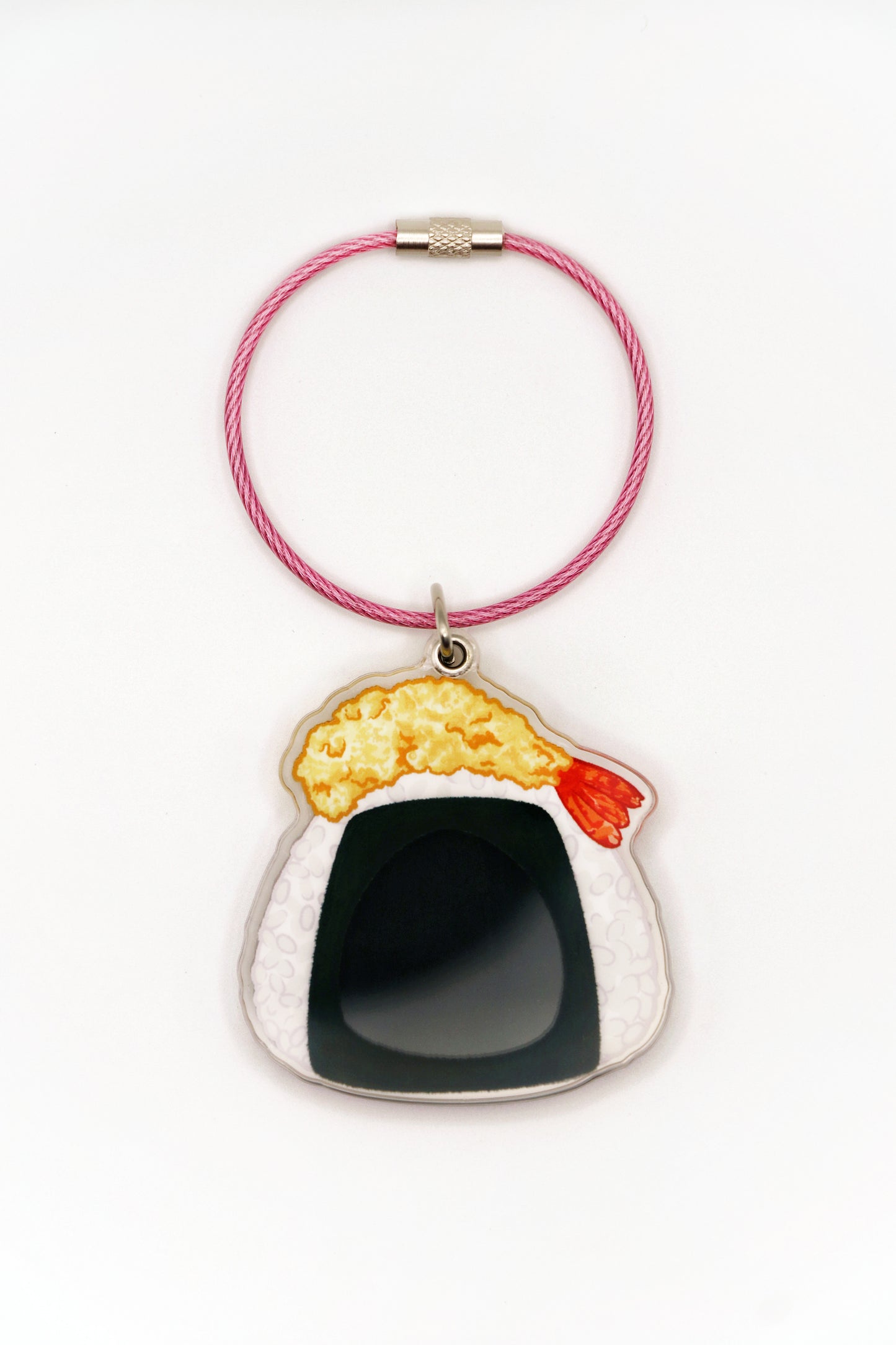 Ebi Tempura Onigiri (Frame) Keychain