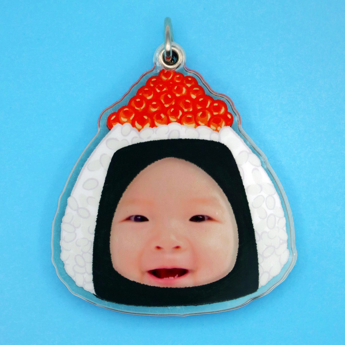 Ikura Onigiri (Frame) Keychain