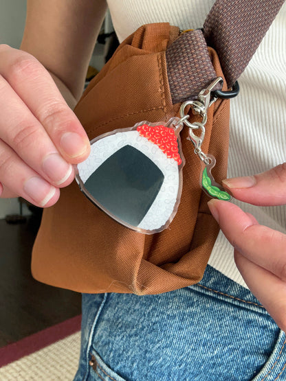 Ikura Onigiri Keychain