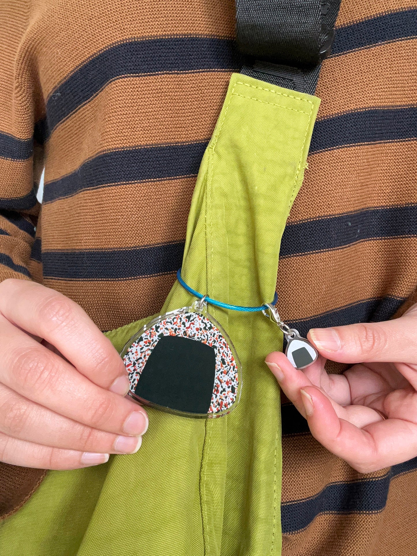 Furikake Onigiri Keychain