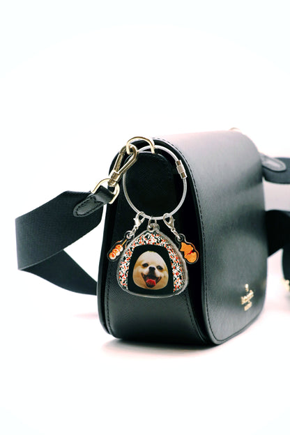 Furikake Onigiri (Frame) Keychain