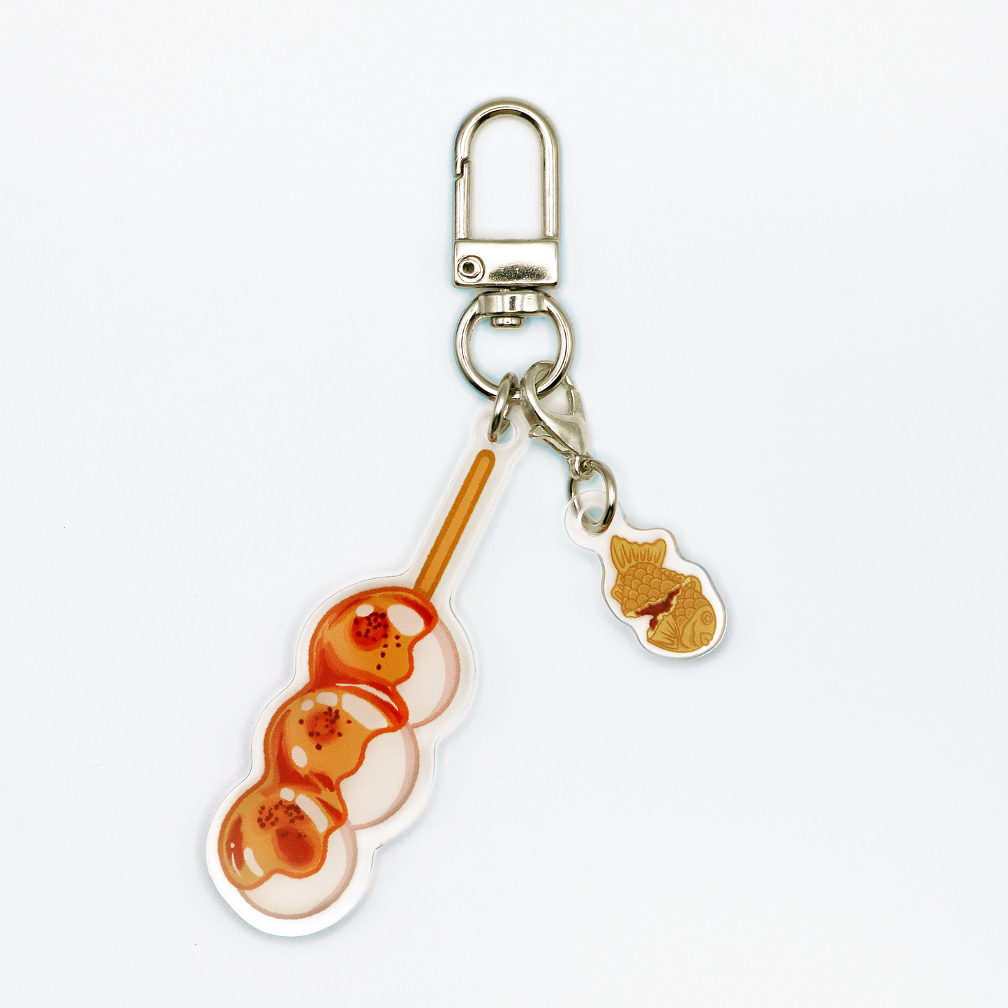 Mitarashi Dango Keychain