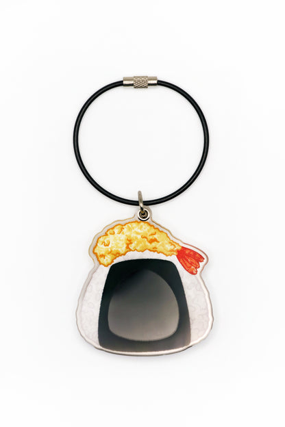 Ebi Tempura Onigiri (Frame) Keychain