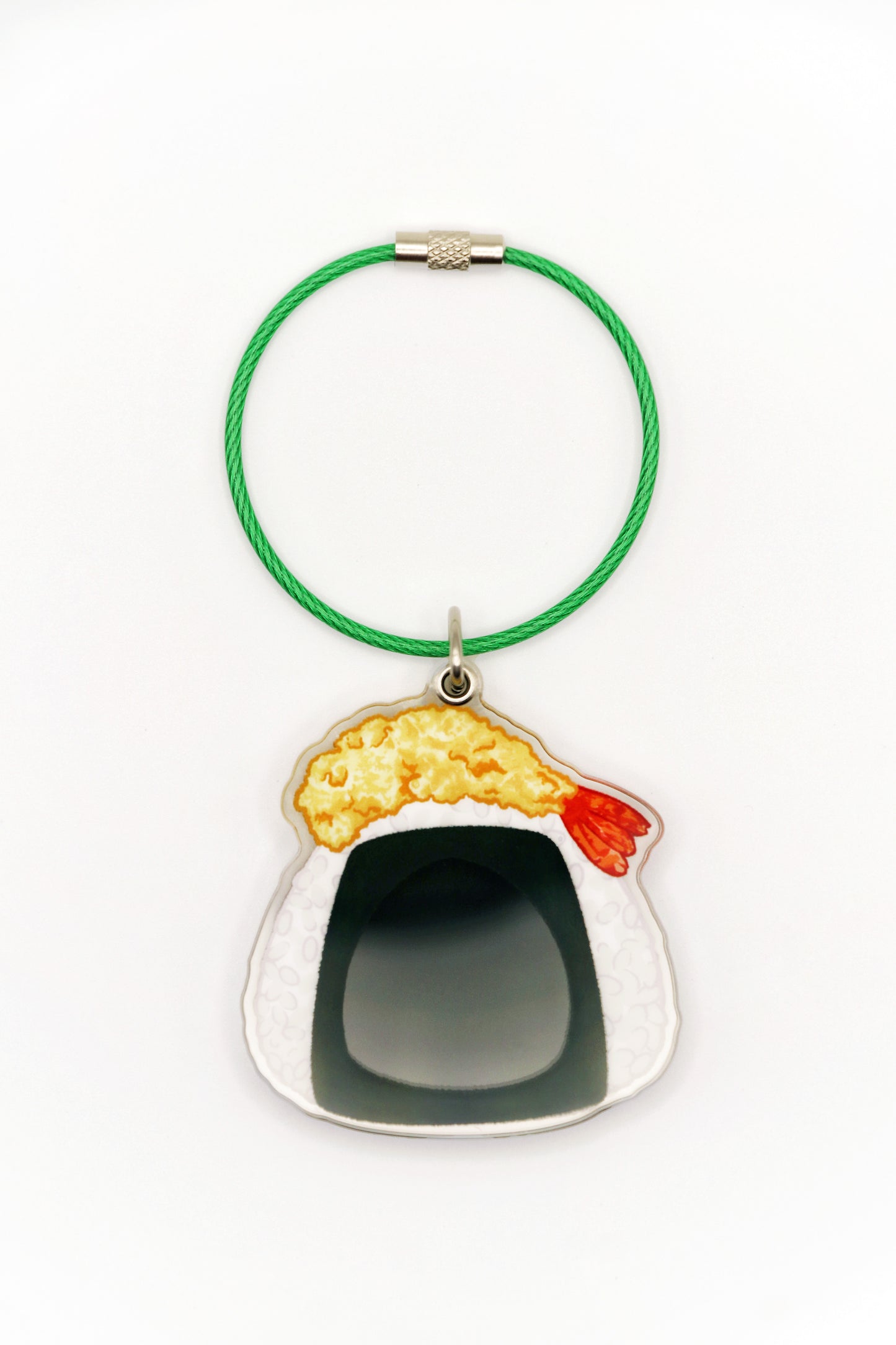 Ebi Tempura Onigiri (Frame) Keychain